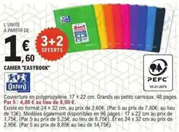 E.Leclerc Oxford - cahier easybook offre