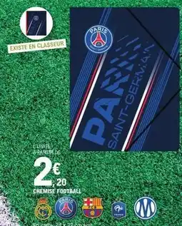 E.Leclerc Chemise footballs offre