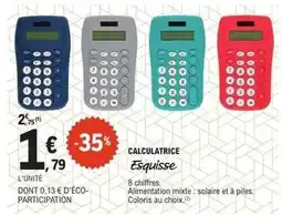 E.Leclerc Esquisse - calculatrice offre