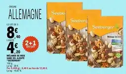 E.Leclerc Seeberger - melange de noix sans sel adulte offre