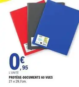 E.Leclerc Protège-documents 60 vues offre