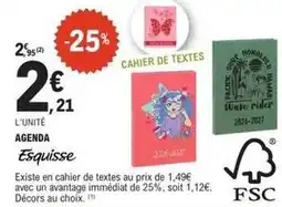E.Leclerc Esquisse - agenda offre