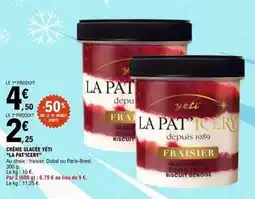 E.Leclerc Yeti - crème glacée offre