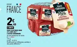 E.Leclerc Poulain noir extra - pavé a'affinois mini 31% malt offre