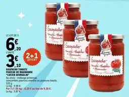 E.Leclerc Lucien georgelin - gaspacho tomate fraichee de marmarnade offre