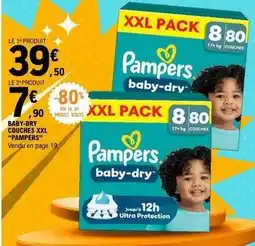 E.Leclerc Pampers - baby-dry couches xxl offre