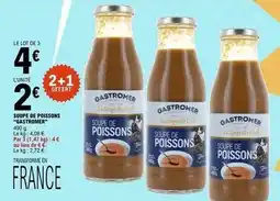 E.Leclerc Gastronome - soupe de poissons offre