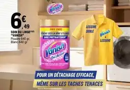 E.Leclerc Vanish - soin du linge offre