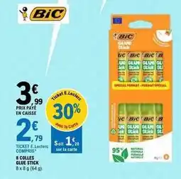 E.Leclerc Bic - 8 colles offre