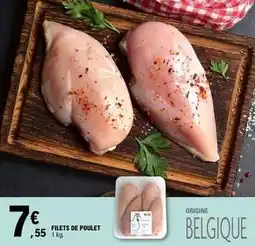 E.Leclerc Filets de poulet offre
