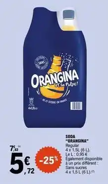 E.Leclerc Orangina - soda offre