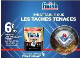 E.Leclerc Finish - tablettes lave-vaisselle offre
