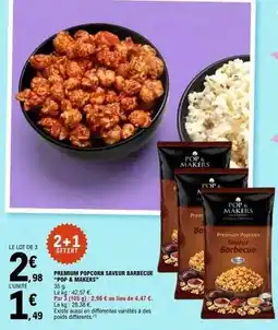 E.Leclerc Premium popcorn saveur barbecue offre