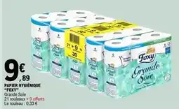E.Leclerc Foxy - papier hygiénique offre