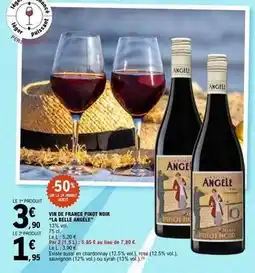 E.Leclerc Vin de france pinot noir offre