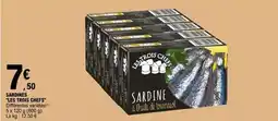 E.Leclerc Les trois chefs - sardines les tous chiffs offre
