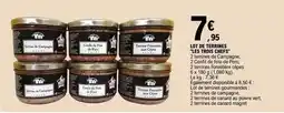 E.Leclerc Canard - lot de terrines offre
