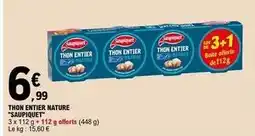 E.Leclerc Saupiquet - thon entier nature offre