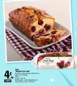 E.Leclerc Orange - cake offre