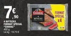 E.Leclerc Charal - 4 biftecks format spécial offre