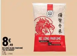 E.Leclerc Riz du monde - riz long blanc parfumé riz du monde offre