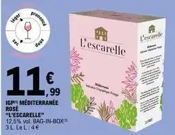 E.Leclerc Igp méditerranée rose offre