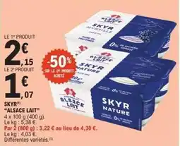 E.Leclerc Express Alsace lait - skyr offre