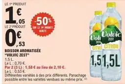 E.Leclerc Express Volvic - boisson aromatisee offre