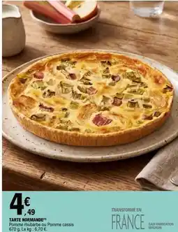 E.Leclerc Tarte normandie offre