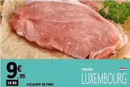 E.Leclerc Escalope de porc offre