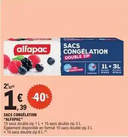 E.Leclerc Express Sacs congélation offre