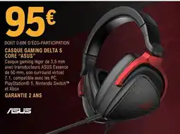 E.Leclerc Asus - casque gaming delta s core offre