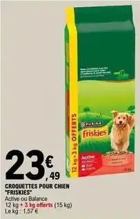 E.Leclerc Friskies - croquettes pour chien offre