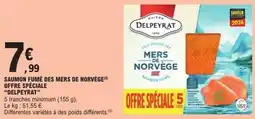 E.Leclerc Express Delpeyrat - saumon fume des mers de norvege offre spéciale offre