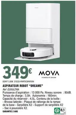 E.Leclerc Dreame - aspirateur robot dremme offre