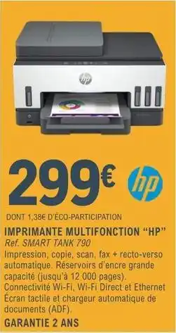 E.Leclerc Hp - imprimante multifonction hp offre