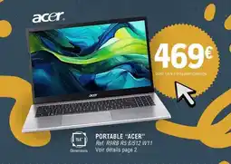 E.Leclerc Acer - portable acer offre