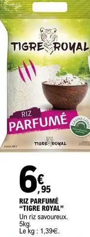 E.Leclerc Royal - riz parfumé tigre offre