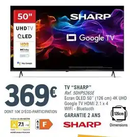 E.Leclerc Sharp - tv offre