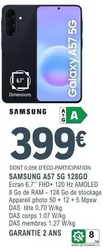 E.Leclerc Samsung - galaxy a57 5g 128go offre