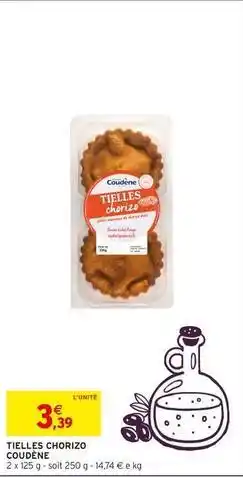 Intermarché Tielles chorizo offre