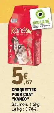 E.Leclerc Croquettes pour chat offre