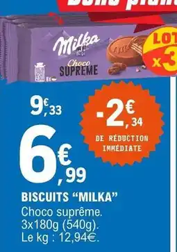 E.Leclerc Milka - biscuits offre