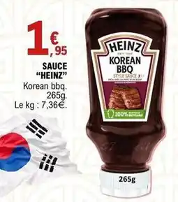 E.Leclerc Heinz - sauce offre