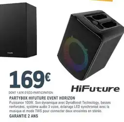 E.Leclerc Philips - partybox hifiture avant horizon offre