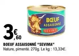 E.Leclerc Boeuf assaisonné sevima offre