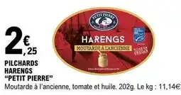 E.Leclerc Pilchards harengs offre