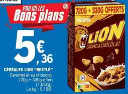 E.Leclerc Nestlé - céréales lion offre