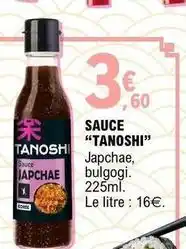 E.Leclerc Tanoshi - sauce tanoshi offre