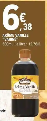 E.Leclerc Vahiné - arôme vanille offre